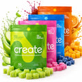 Create Creatine Monohydrate Gummies – All Flavors – 90 Count