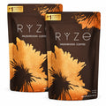 RYZE Mushroom Coffee – Superfood Mushroom Coffee Drink Mix, 30 Servings, 6.35 oz (2-Pack)