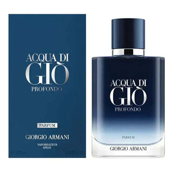Acqua Di Gio Profondo by Giorgio Armani 3.4 oz Parfum Cologne for Men