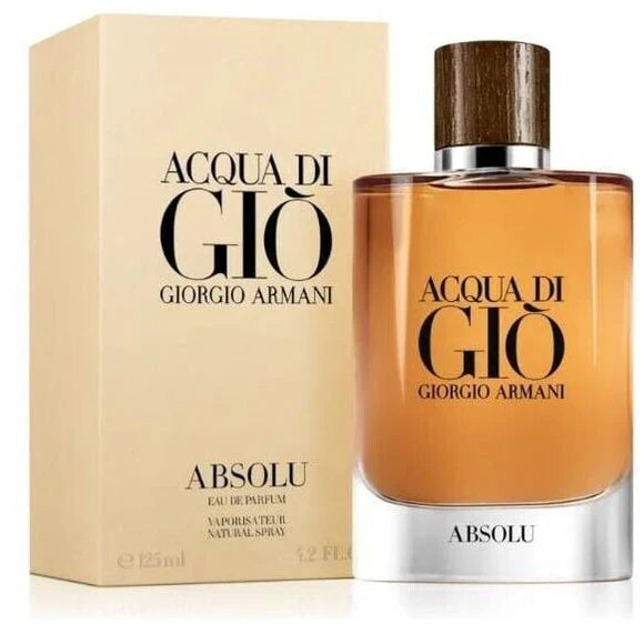 Giorgio Armani Acqua di Gio Absolu Eau de Parfume Spray for Men, 4.2 Fl Oz