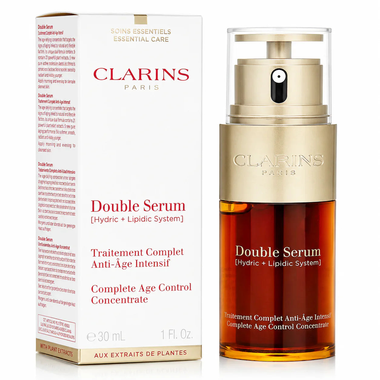 Clarins Double Serum Hydric + Lipidic System 100ml