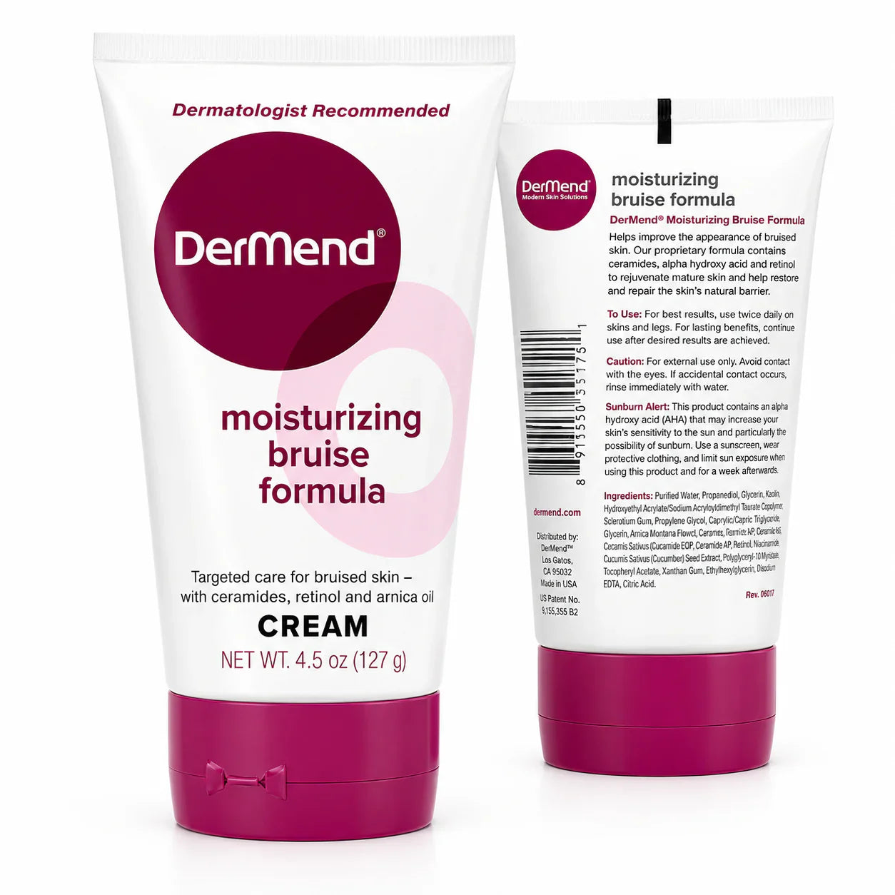 Dermend Moisturizing Bruise Formula Cream 4.5 oz