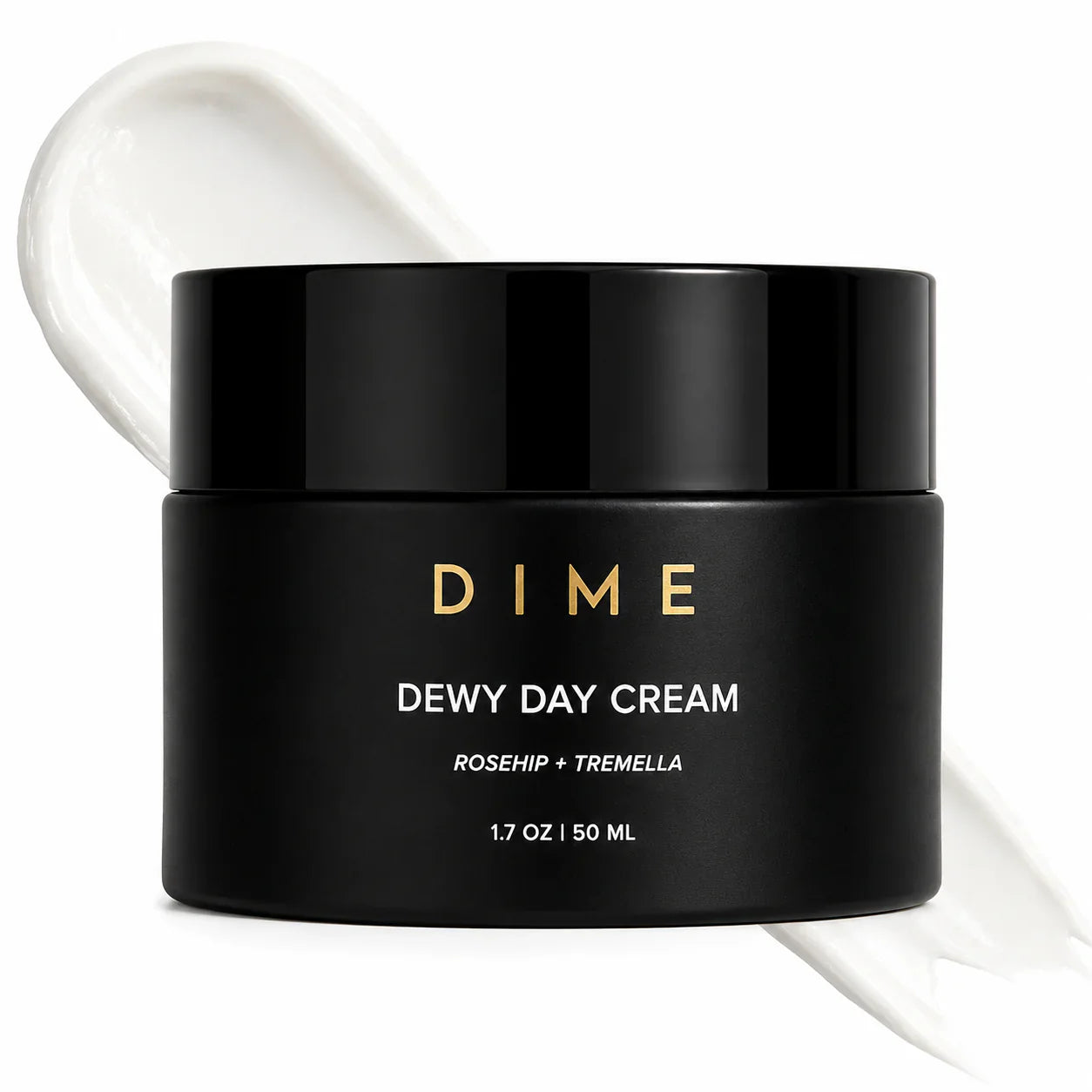 Dime Beauty Dewy Day Cream, Morning Face Moisturizer with Rosehip Oil 50ML