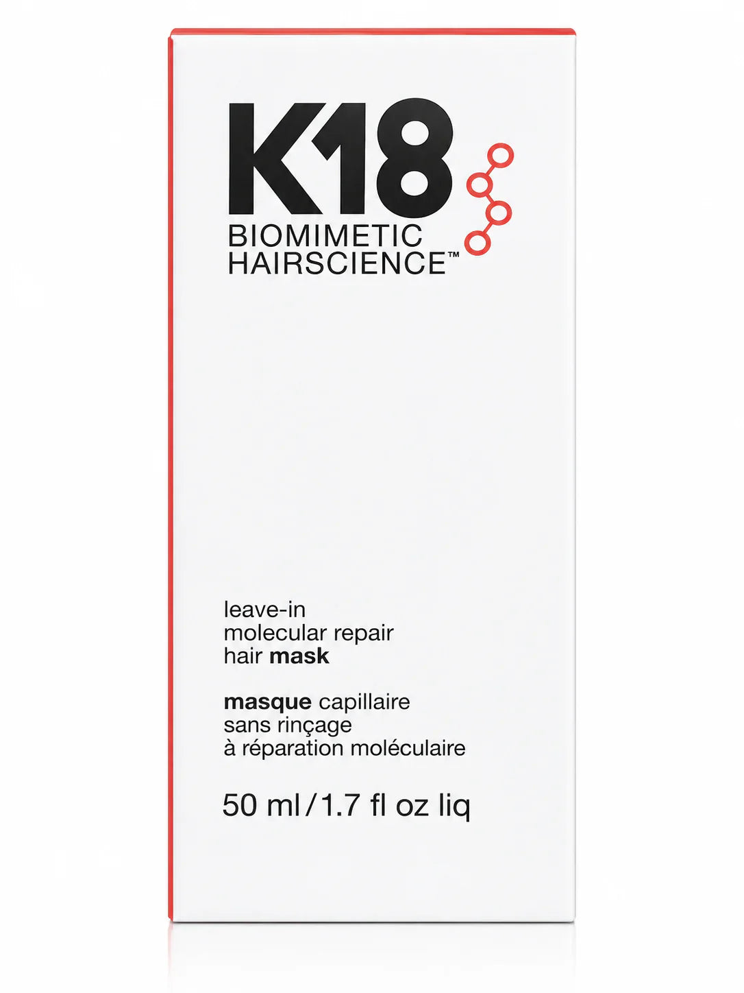 K18 Leave-In Molecular Hair Mask - Repairs Damaged Hair from Bleach, Color, Chemical & Heat