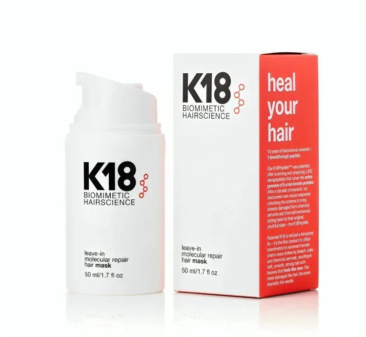 K18 Biomimetic Hairscience Leave-In Molecular Repair Mask 1.7 oz