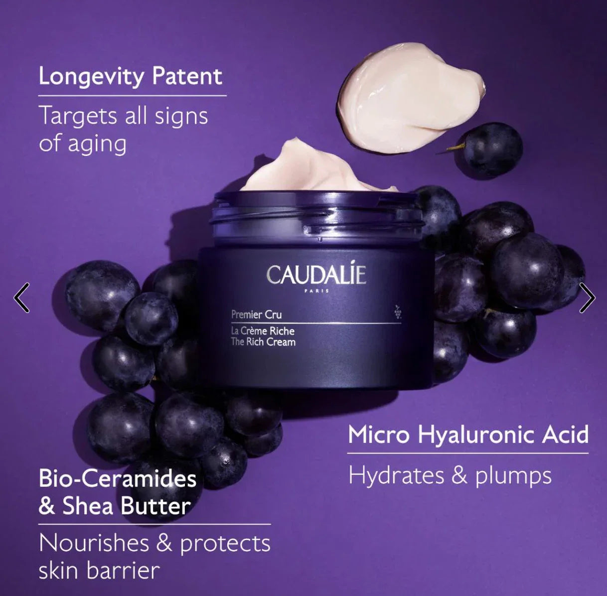 Caudalie Premier Cru The Rich Cream 50 ml