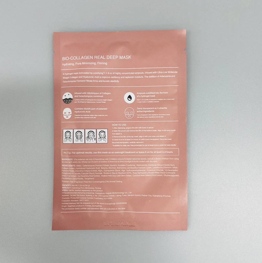 Bio Collagen Face Mask 4 sheets