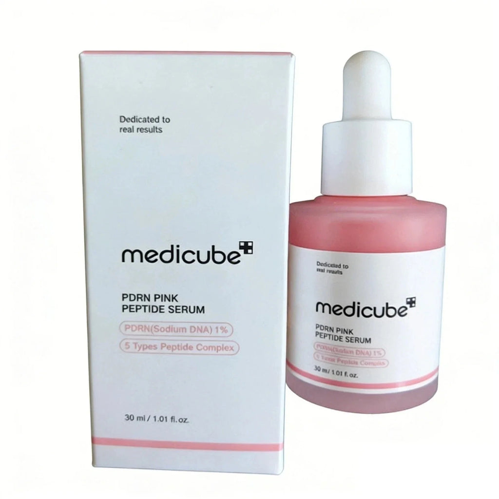 medicube PDRN Pink Peptide Serum 30ml / 1.01 oz– SALMON DNA For Anti-Aging Care