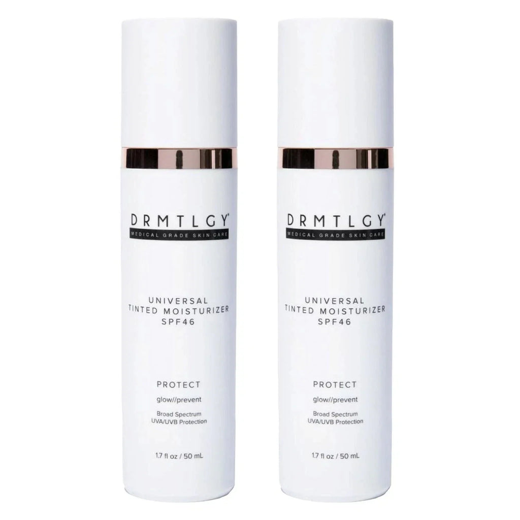 2 pack drmtlgy Universal Tinted Moisturizer SPF 46