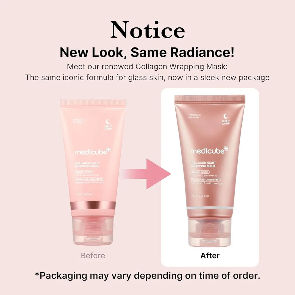Medicube Collagen Overnight Wrapping Peel Off Facial Mask Pack