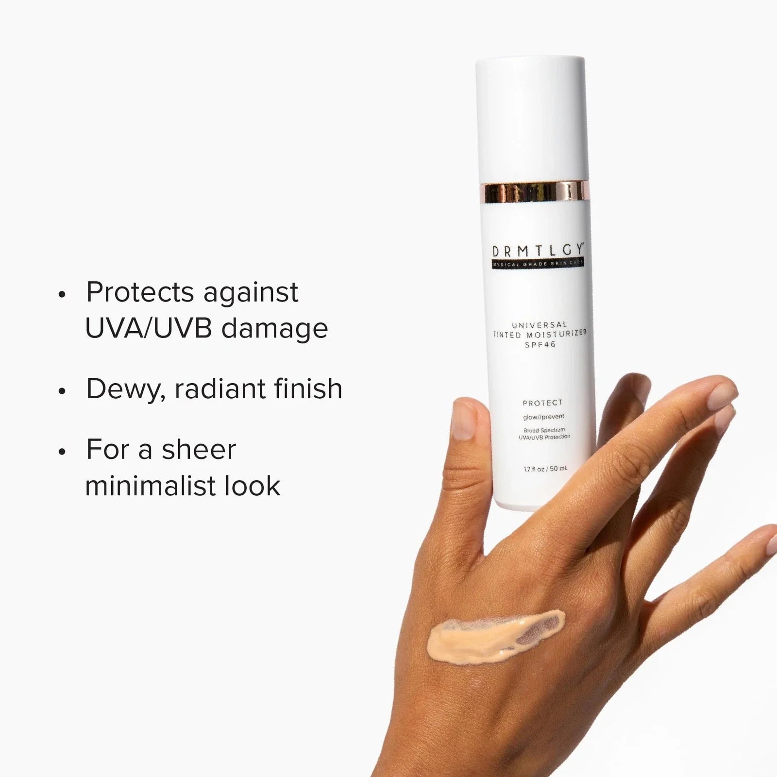 2 pack drmtlgy Universal Tinted Moisturizer SPF 46