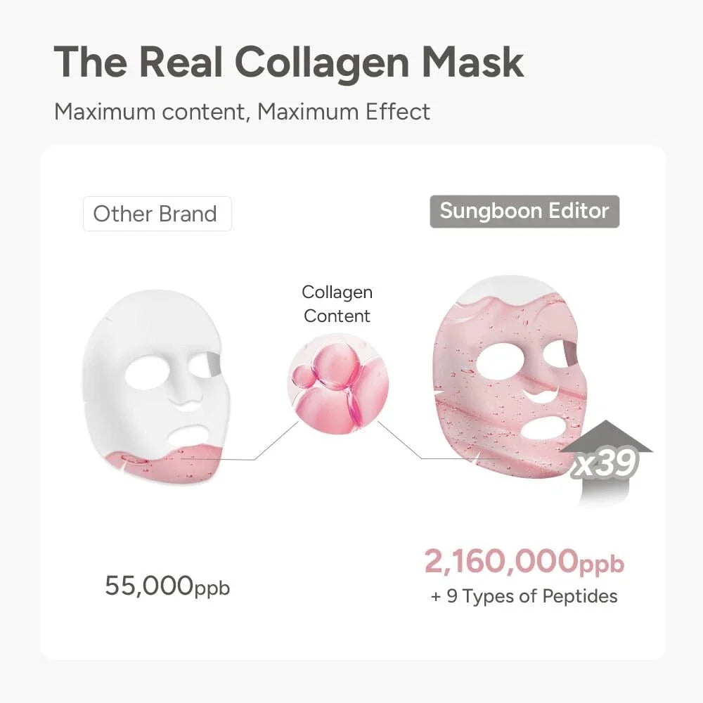 SUNGBOON EDITOR Deep Collagen Overnight mask 37gx4ea