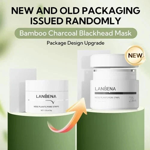 LANBENA 2.0 Nose Pore Strips – Blackhead Remover Mask with Salicylic Acid – Deep