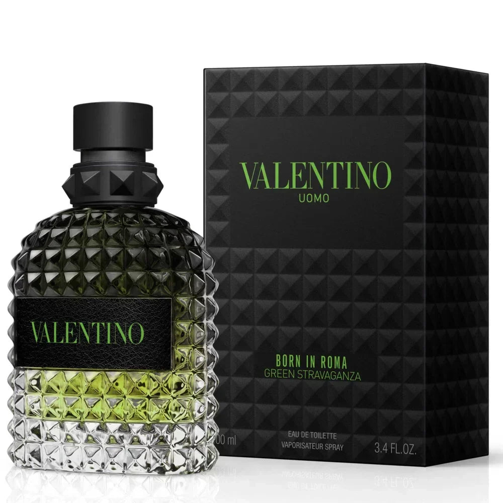 Valentino Uomo Born In Roma Green Stravaganza 3.4 oz EDT